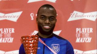 Se llevó un reconocimiento: Enner Valencia fue elegido como el mejor futbolista del Qatar vs. Ecuador