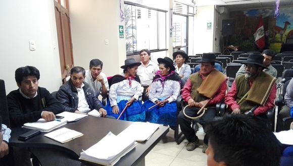 Varayocc de Rancha y Huascahura piden culminación y liquidación de obras 