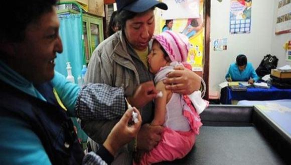 Las coberturas de vacunación son mínimas en la región altiplánica. Foto/Referencial.