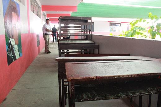 Sin dinero para reparar colegios y carpetas