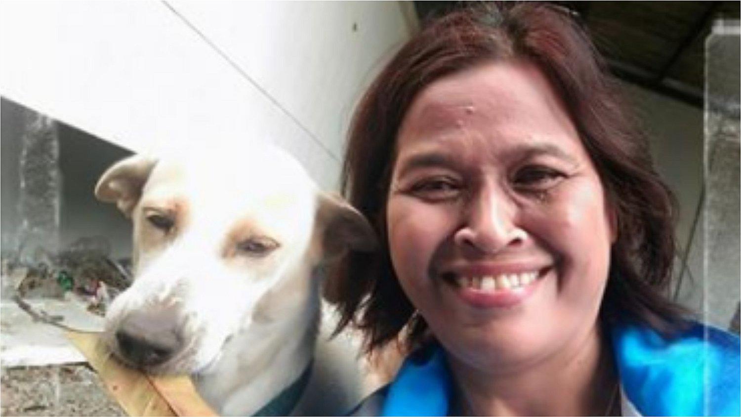 Perro callejero viene con regalos todos los días a mujer que lo rescató de la muerte (VIDEO)