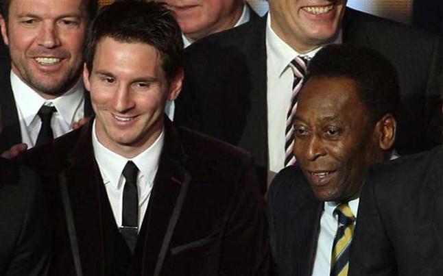​Pelé: "Messi es el mejor jugador de los últimos diez años"