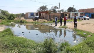 Colapso de buzones de desagüe en Jayanca contamina vertiente del río Motupe