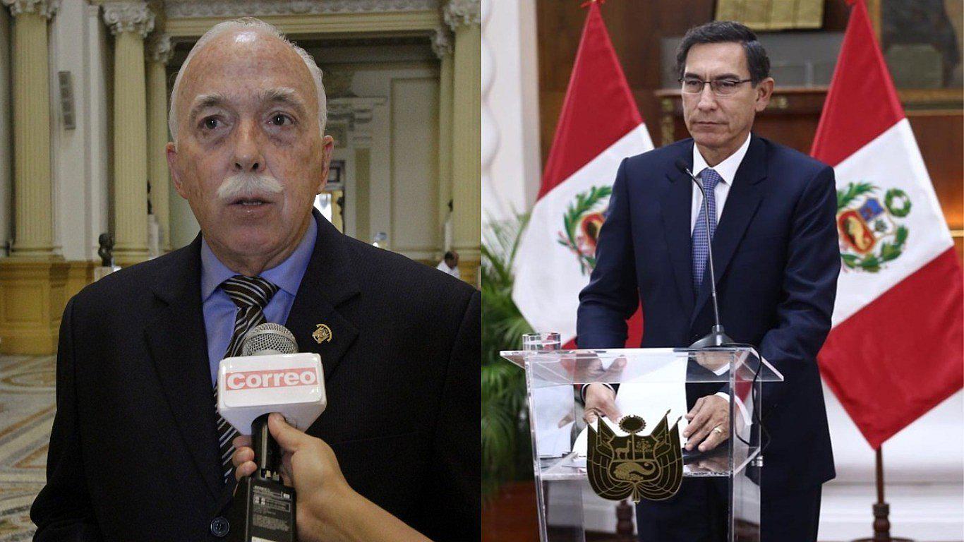 Carlos Tubino: "Asquea que para Vizcarra la prioridad del país es cerrar el Congreso"