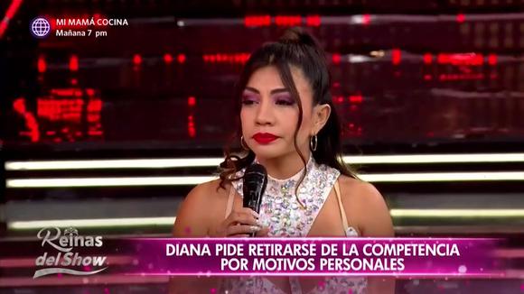 Diana Sánchez resigns live