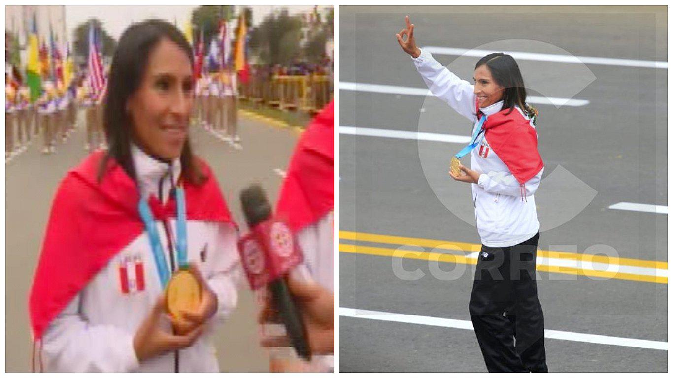Gladys Tejeda sobre su desfile en la Parada Militar: "Es muy emocionante estar aquí" (VIDEO)