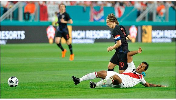 ​Luka Modric elogia a la selección peruana tras amistoso ante Croacia 