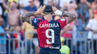 Gianluca Lapadula y su publicación tras marcar como jugador de Cagliari en la Copa Italia