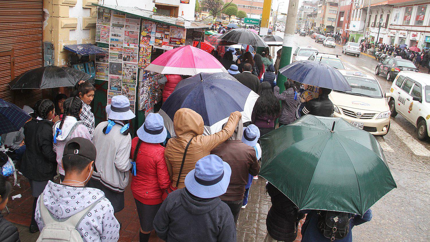 Senamhi advierte que lluvias de hasta nivel 4 de peligrosidad arrancan hoy en el norte