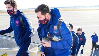 Barcelona: Lionel Messi formó parte del plantel que viajó a Sevilla para la Supercopa
