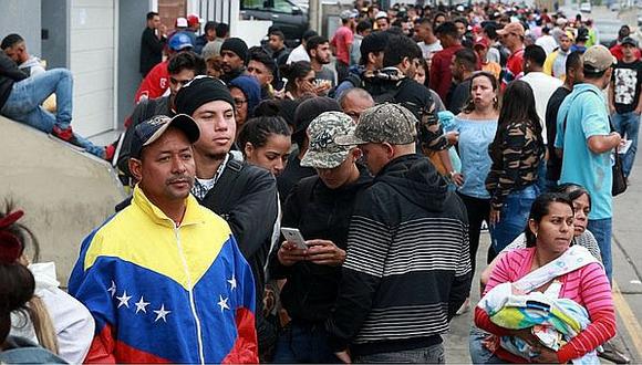 ​Venezolanos rechazan propuesta de restringir su ingreso a Perú
