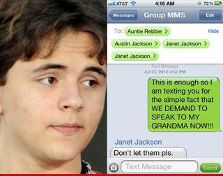 Hijo de Michael Jackson furioso con sus tíos