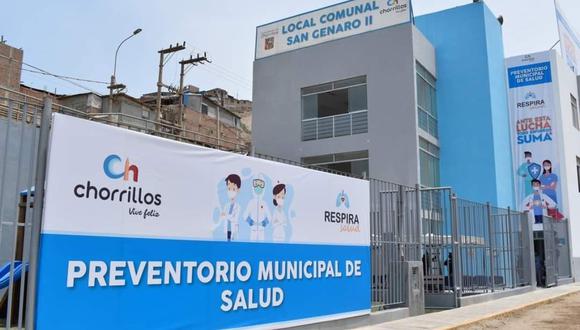 Los dos locales cuentan con 18 unidades de concentradores de oxígeno instalados, debidamente equipados y con personal médico especializado a cargo. (Foto: Municipalidad de Chorrillos)