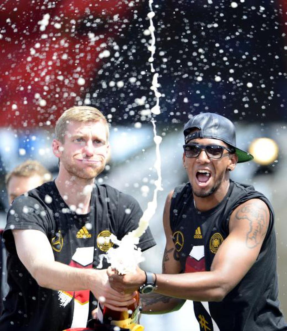 Brasil 2014: Así recibieron los hinchas alemanes a los campeones del mundo (FOTOS)