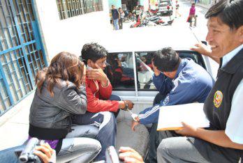 Capturan a delincuentes luego de asaltar hostal Marquez