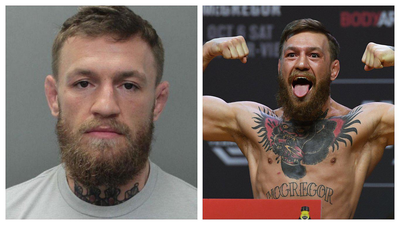 Conor McGregor fue arrestado en Miami Beach