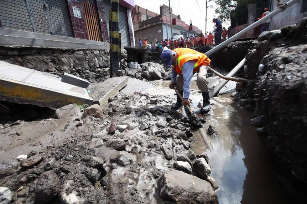 El aluvión del 8 de febrero (fotos)