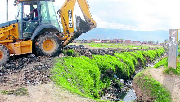 ​Chilca gasta más de S/80 mil para limpieza de puntos críticos por lluvias