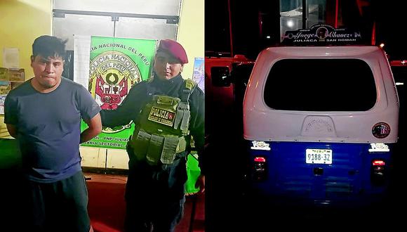 Cuatro hombres armados asaltan a mototaxista en Juliaca