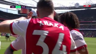 Arsenal vs. Manchester United: Xhaka y un latigazo para anotar el 3-1 en la Premier League (VIDEO)