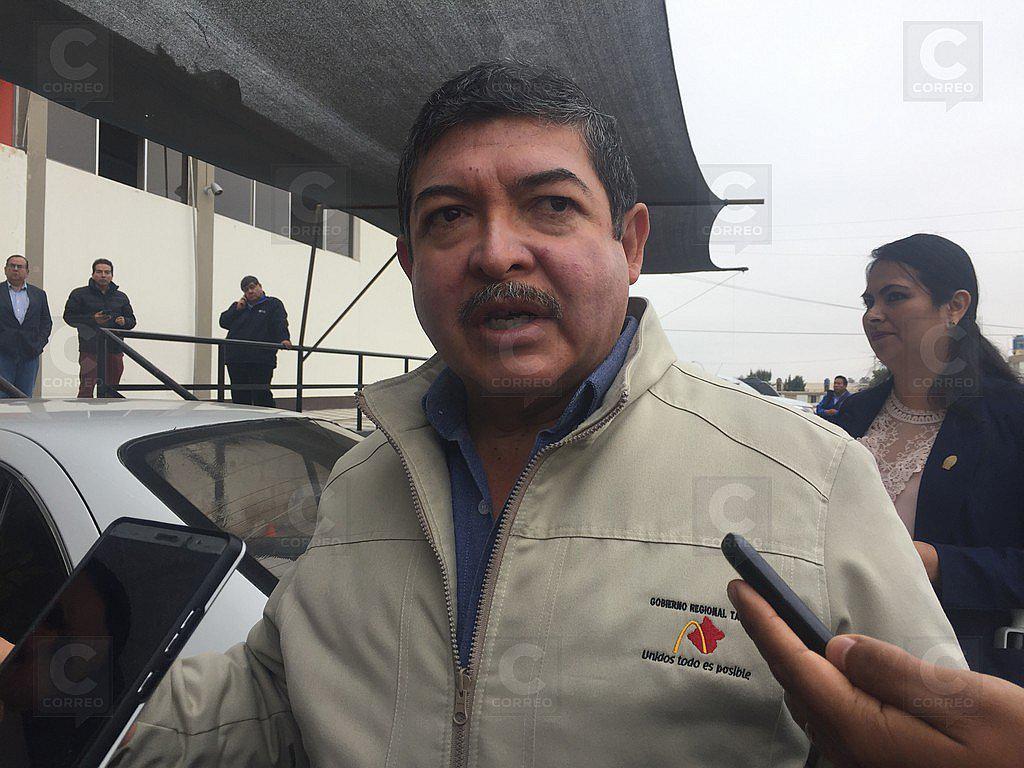 Gobernador Jiménez presentará libro sobre oportunidades de Tacna