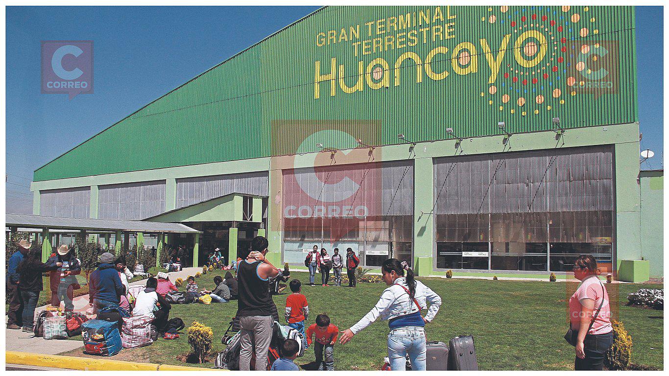 Terminal Huancayo dejaría de funcionar dos días debido a paro