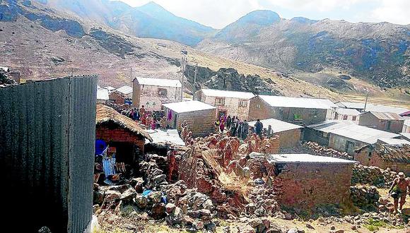 Una docena de viviendas quedó afectada tras sismo de 4.8 grados en Puno