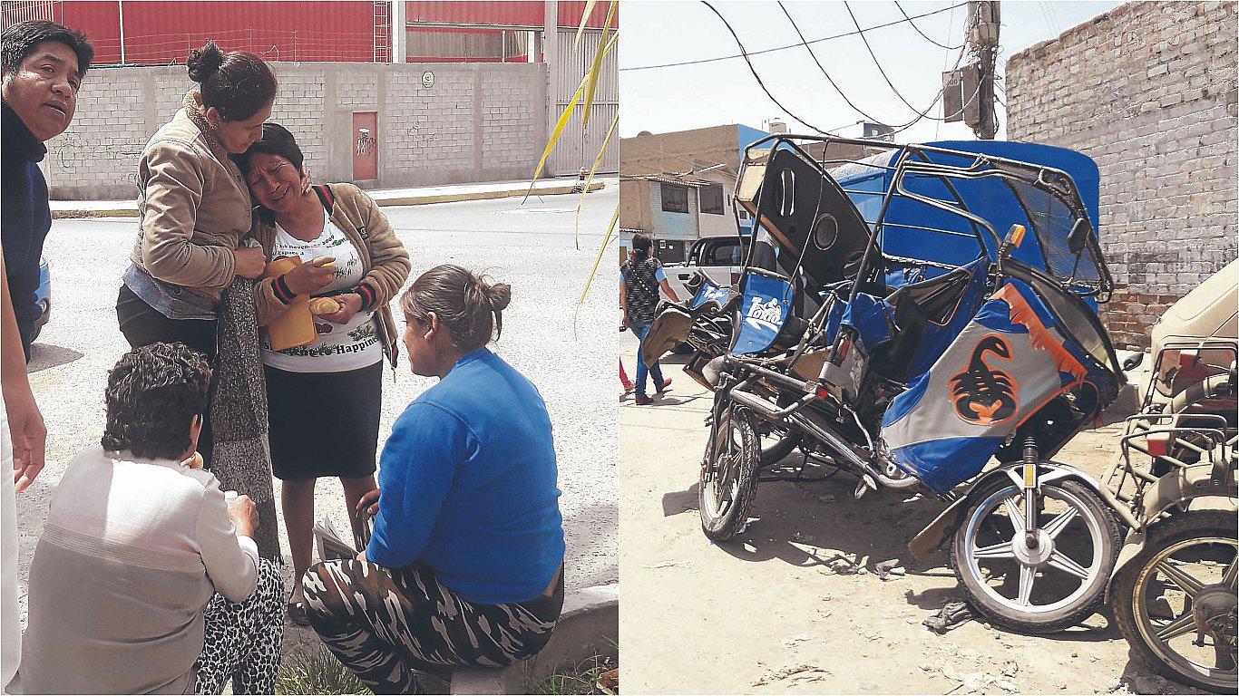 Choque entre un automóvil y una mototaxi deja una persona fallecida 