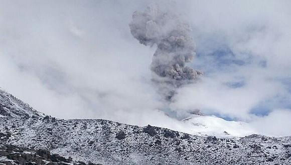 Volcán Sabancaya: actividad eruptiva y lluvias amenazan con desencadenar lahares