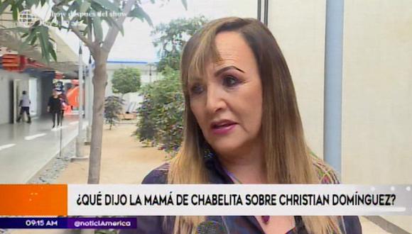 Madre de Isabel sobre Christian Domínguez: "Nadie en la familia lo ha querido a él" (VIDEO)