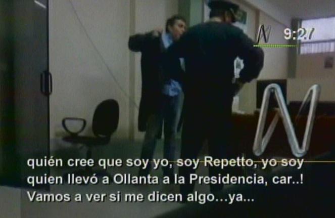 Personaje vinculado a Antauro Humala hace escándalo en comisaría