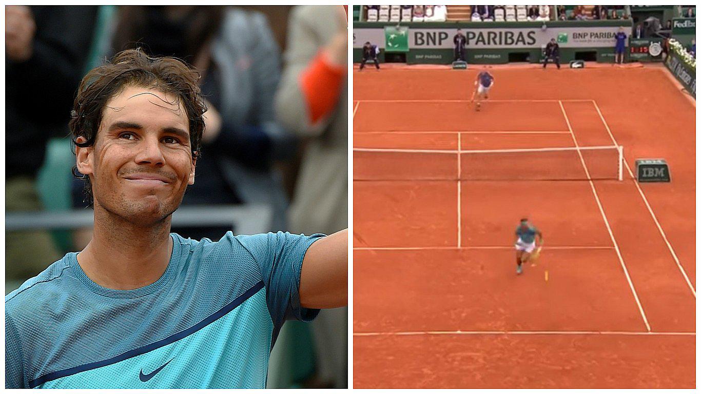 Ronald Garros: Rafael Nadal arrasa en su debut y anota punto brillante (VIDEO)