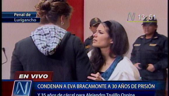 Sala condena a 30 años a Eva Bracamonte y absuelve a Liliana Castro