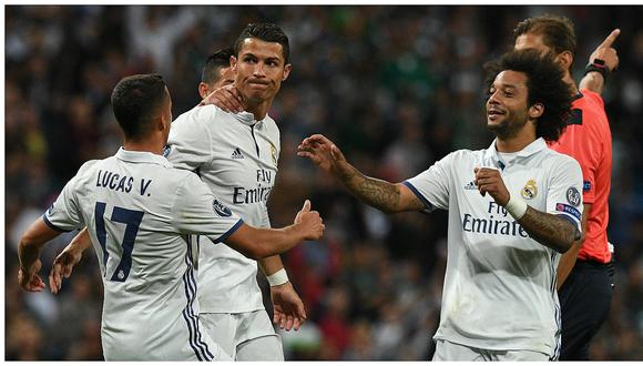 Champions League: Real Madrid venció 2-1 al Sporting de Lisboa