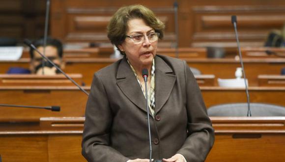 Gladys Echaíz es la titular de la Comisión Justicia. (Foto: Congreso)