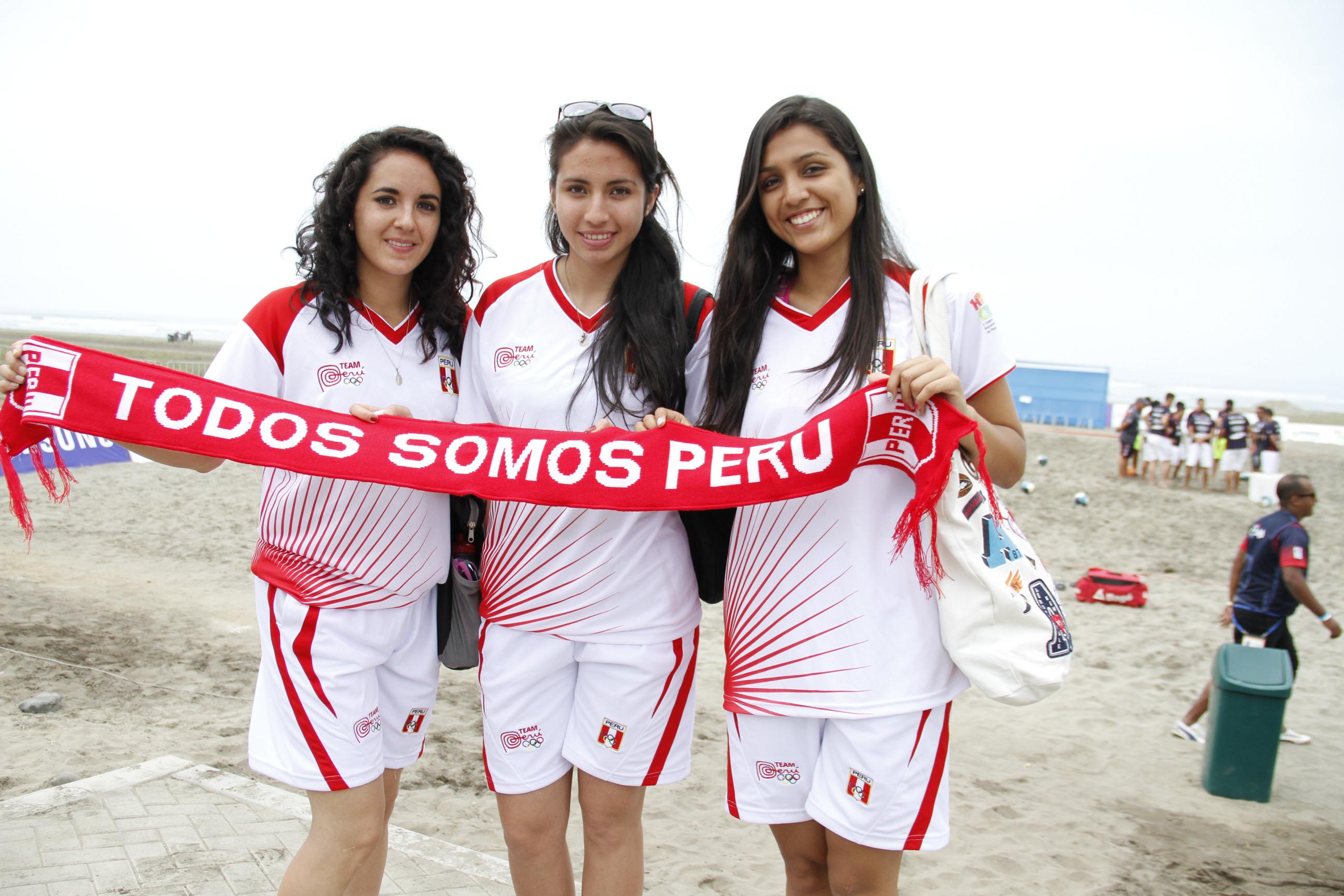 Trujillanas debutan con Selección Peruana de Vóley Playa en Bolivarianos