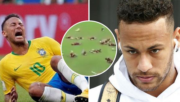 #NeymarChallenge: internautas parodian la popular caída del futbolista (VIDEOS)
