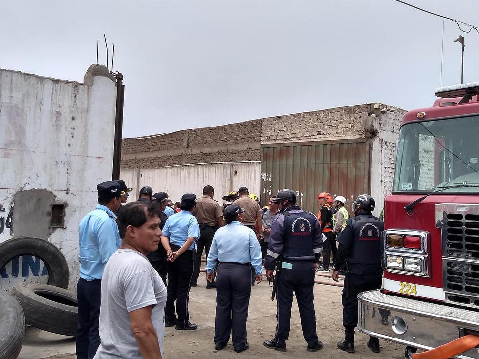 Cuatro ómnibus de la empresa Erick El Rojo arden en llamas (VIDEOS Y FOTOS) 