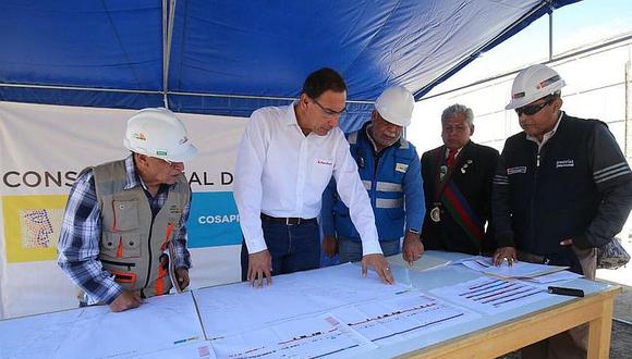 Vizcarra pide que el proyecto Pasto Grande sea transferido al Gobierno central