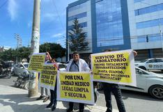 Lambayeque: Fiscal de la Nación llega a Chiclayo y lo reciben con protesta