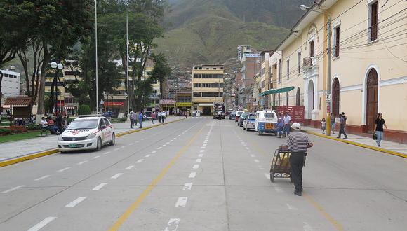 Vía que rodea la Plaza Mayor de Huánuco solo será de uso peatonal dentro de un mes
