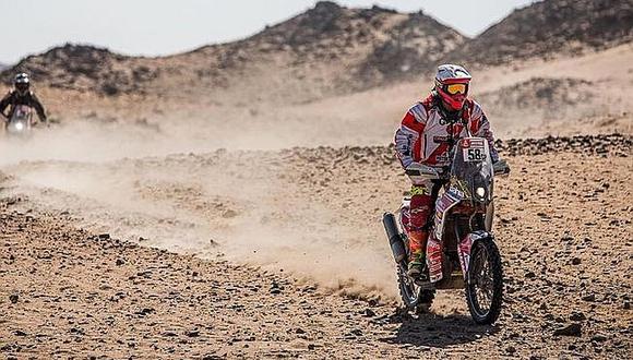 ​Sebastián Cavallero escala posiciones en la segunda etapa del Rally Dakar