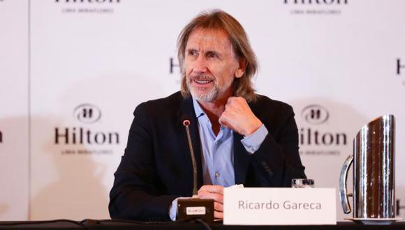 Ricardo Gareca clasificó al Mundial Rusia 2018 con Perú. (Foto: Jesús Saucedo / @gec)