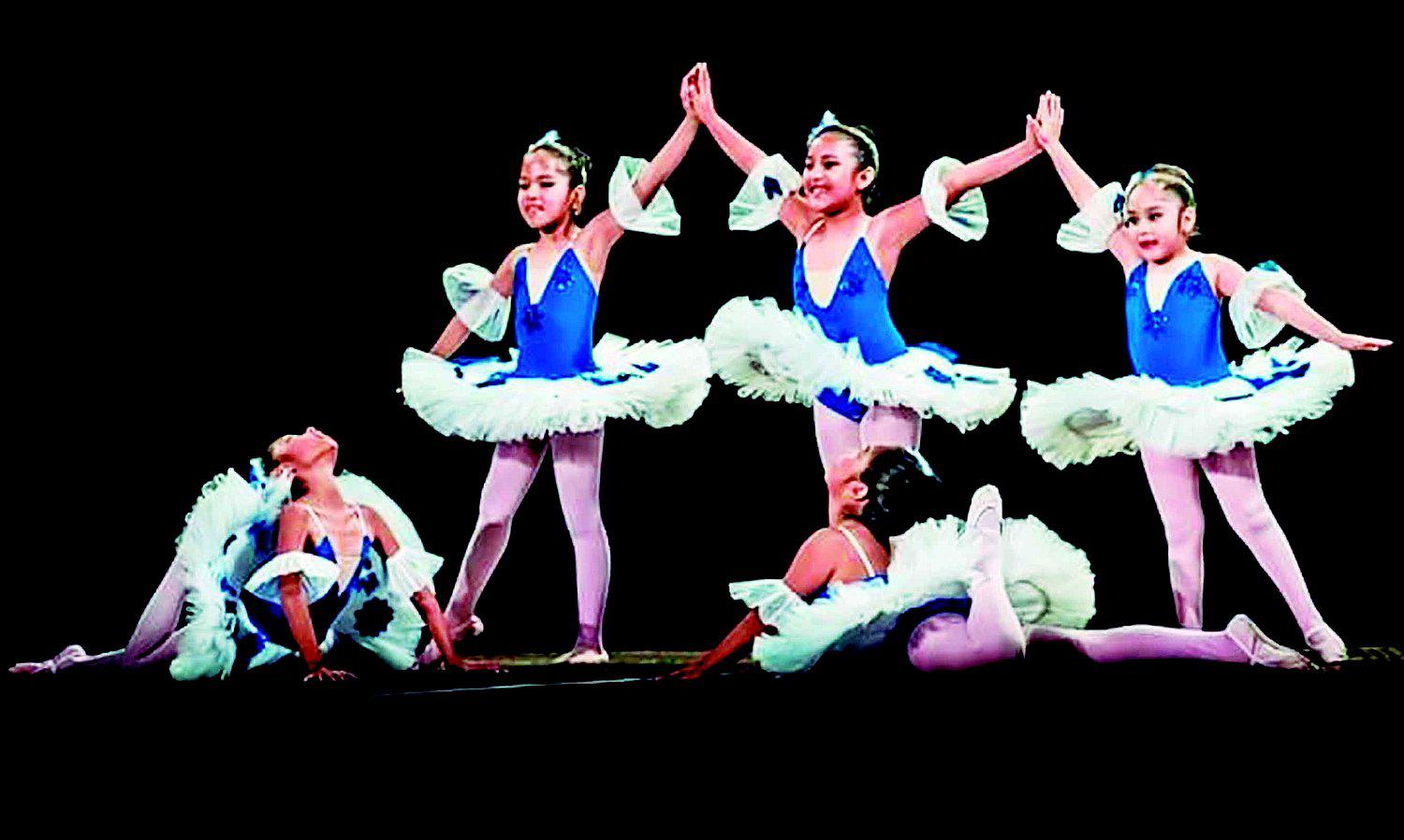 Las niñas y su pasión por el ballet