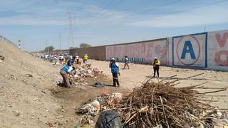 La municipalidad de Piura e iglesia de Dios recogen 25 toneladas de residuos sólidos