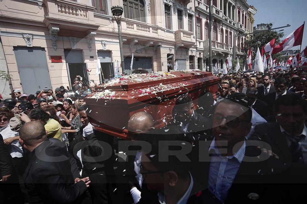Alan García: Restos de expresidente fueron cremados en cementerio de Huachipa (VIDEOS y FOTOS)