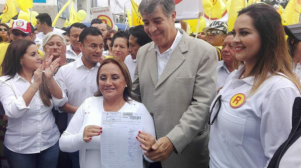 Nueva Libertad inscribe a sus candidatos ante el Jurado Electoral de Trujillo 