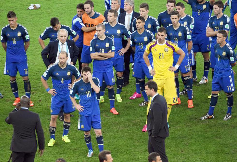 Brasil 2014: La tristeza argentina tras perder el título ante Alemania