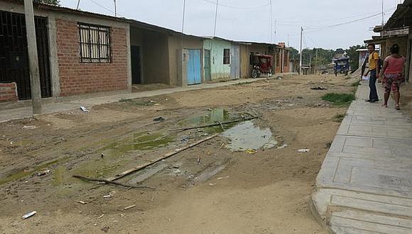 Tumbes: Moradores de Bueva Vista Alta exigen instalación de alcantarillado en obra de asfaltado