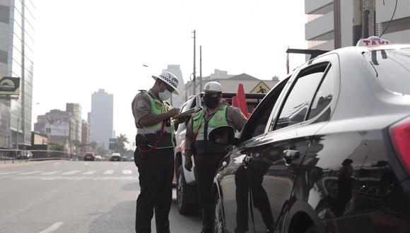 Está prohibido el uso de vehículos particulares en Lima y Callao. (Foto: GEC)